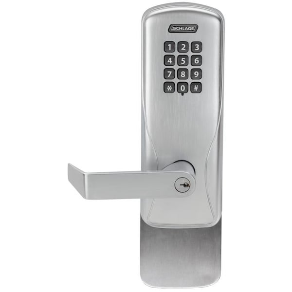 Standalone Keypad Programmable Electronic Lock Rim Exit Trim Classroom / Storeroom Keypad Rhodes Lev